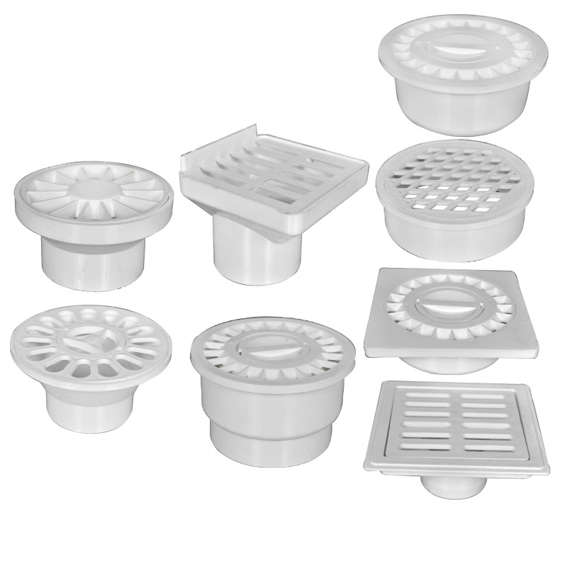 PVC管排水管内插地漏直插地漏50 75 110 160 200阳台简易地漏圆形 - 图3