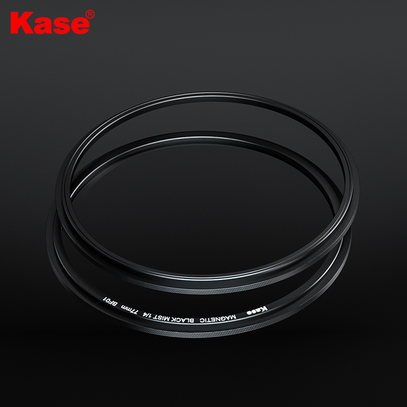 kase卡色磁吸黑柔滤镜1/4柔焦镜49mm 55/58/67/72/77/82mm微单反相机摄影视频梦幻人像美肤雾面朦胧柔化镜1/8-图2