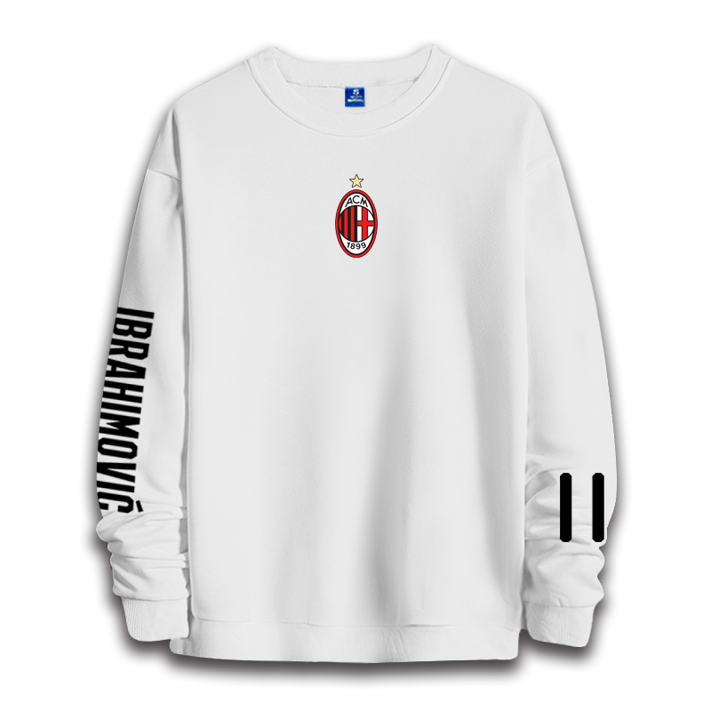 ac米兰运动伊布多纳鲁马秋冬卫衣 沃纶物语服饰卫衣