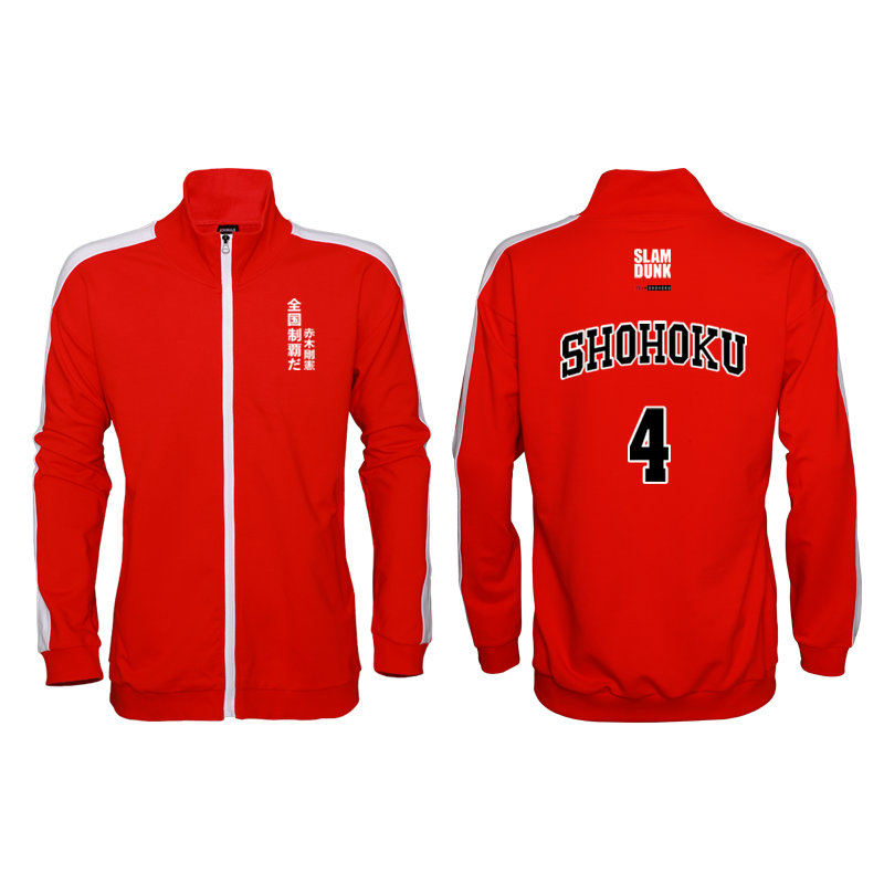 灌篮高手湘北五虎运动可定制潮卫衣 沃纶物语服饰卫衣