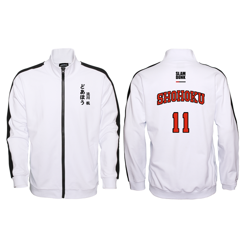 灌篮高手湘北五虎运动可定制潮卫衣 沃纶物语服饰卫衣