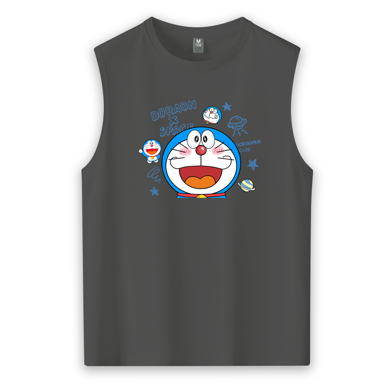 可定制哆啦a梦日系动漫运动t恤衫 沃纶物语服饰T恤