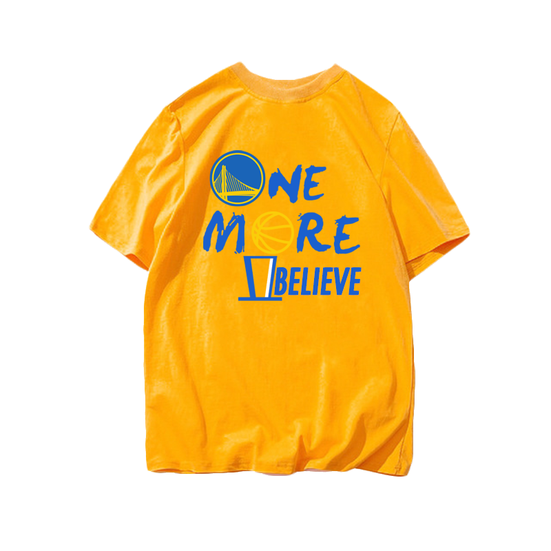 勇士warriors库里篮球运动纯棉t恤 沃纶物语服饰T恤