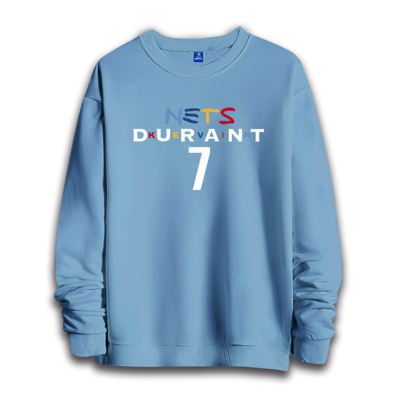 篮网nets训练可定制杜兰特凯里卫衣 沃纶物语服饰卫衣