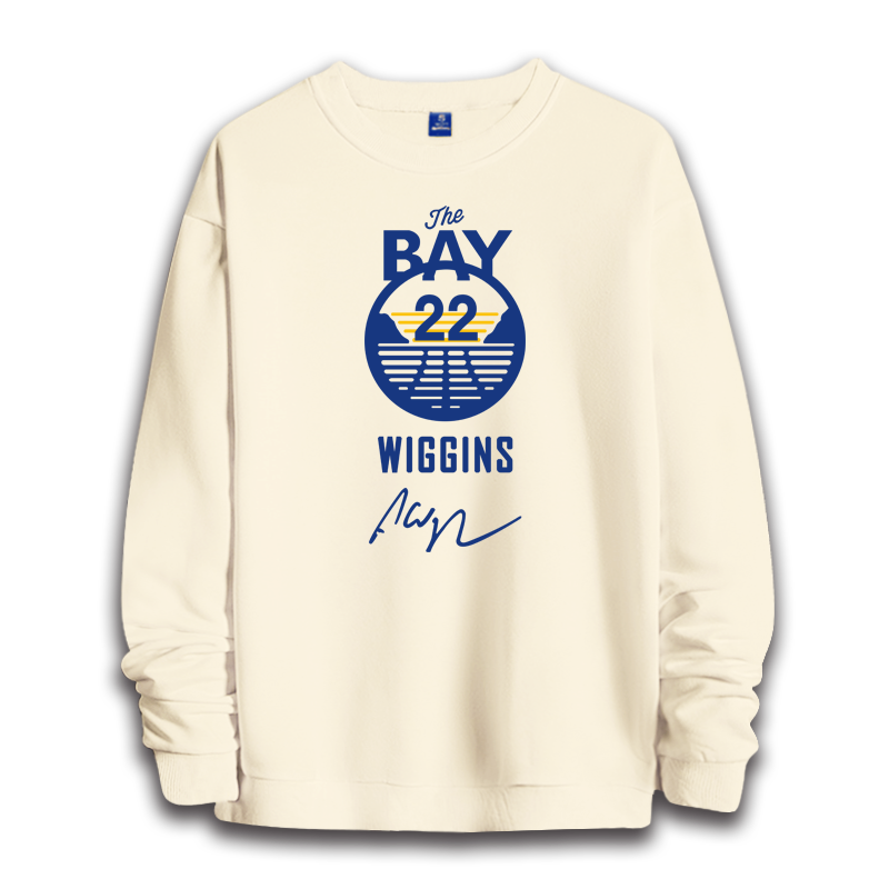 新款勇士22号维金斯篮球运动卫衣 沃纶物语服饰卫衣