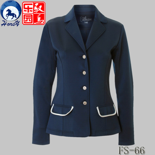 瑞典进口儿童骑士服骑马服装比赛服装训练服男女童马术比赛服装备 - 图0