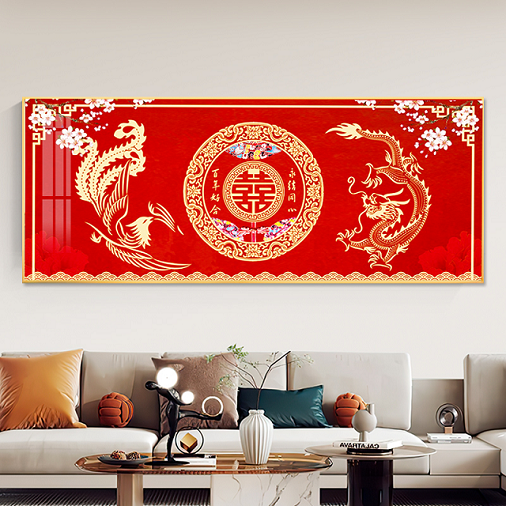 百年好合钻石画满钻新款客厅卧室新人结婚送礼喜字十字绣贴砖带框,淘宝优惠券,粉丝福利购,淘宝优惠卷