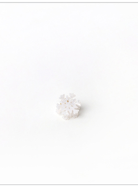 创意甜美雪花形状号鲨鱼夹抓夹