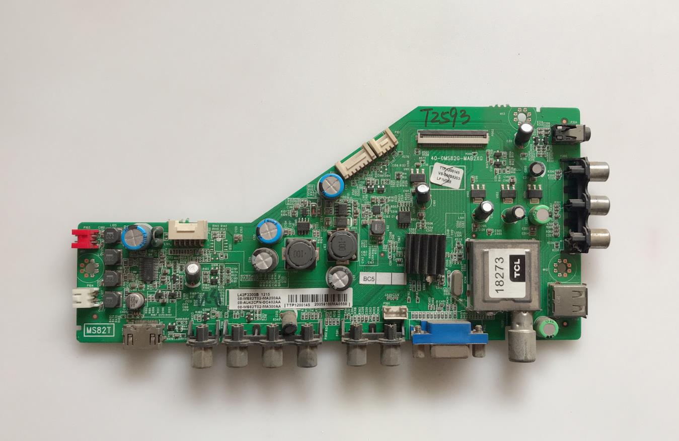 原装TCL L42F3300B逻辑板40-MS82T0-TCA2XG屏号LVF420AUTM E23 V6 - 图3