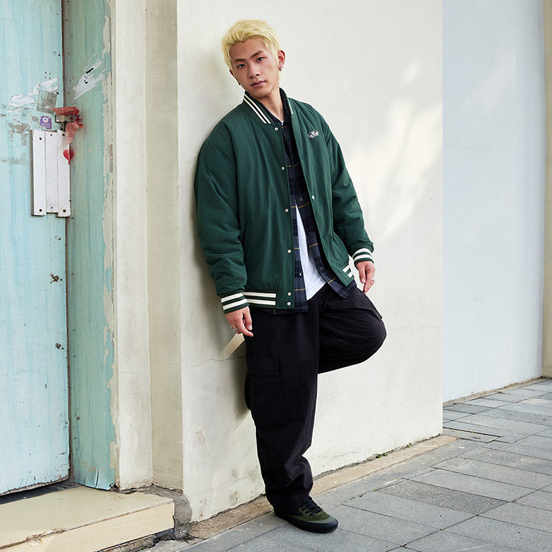 Vans范斯官方 男女情侣深绿色棉夹克外套复古美式工装,淘宝优惠券,粉丝福利购,淘宝优惠卷