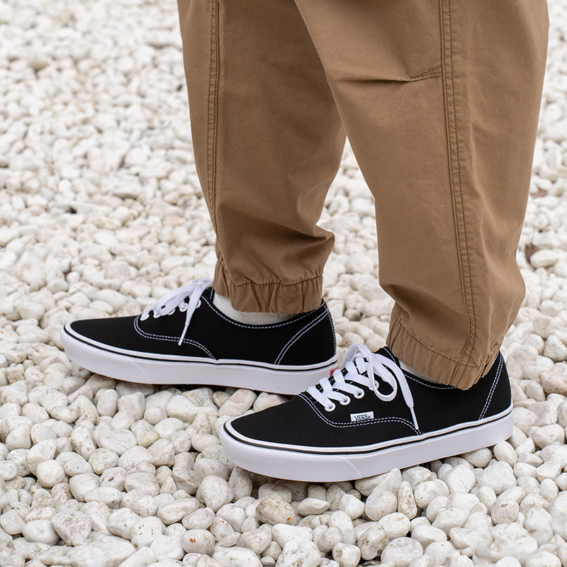Vans范斯官方 升级款Comfy Authentic舒舒服服缓震经典帆布鞋低帮