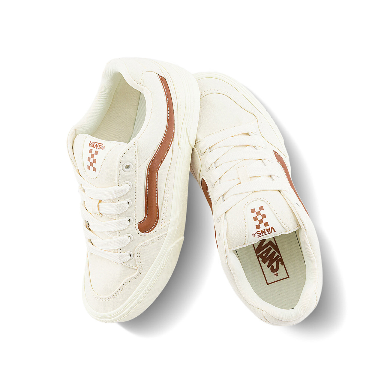 Vans范斯官方 Caldrone米色美式复古胖胖鞋男鞋板鞋,淘宝优惠券,粉丝福利购,淘宝优惠卷
