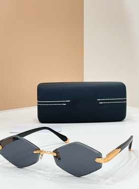 时尚高质量外贸男女情侣款太阳眼镜防紫外线墨镜Z165小框无框