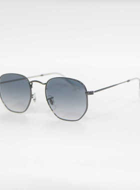 模特款配近视金属小框墨镜高质感