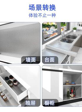 新款加厚厨房防水防油防火贴纸耐高温贴纸大理石墙壁整体橱柜灶台