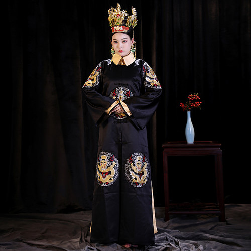 清朝皇帝龙袍古装男影视剧故宫旅拍写真皇袍清代阿哥皇上演出服饰 - 图2