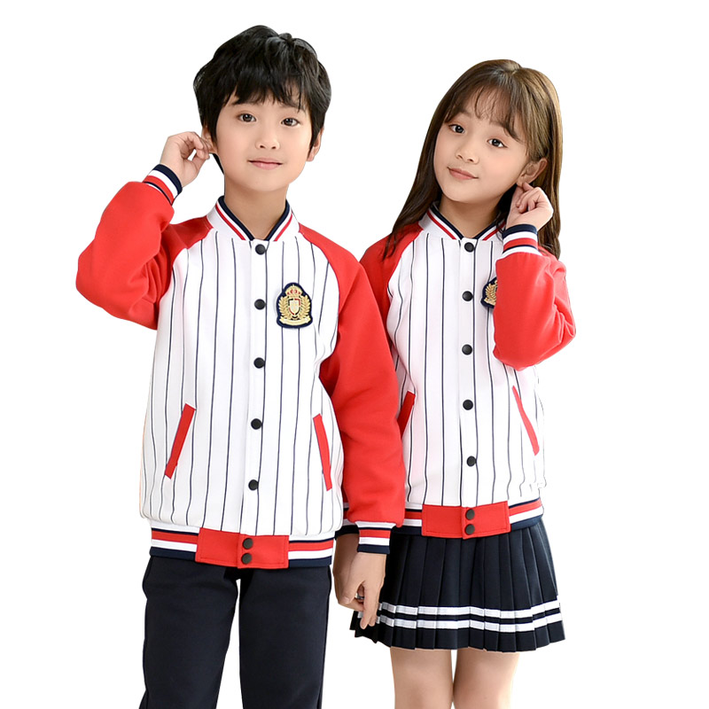 中小学生校服运动服棒球服班服幼儿园园服春秋冬季男女童套装韩版