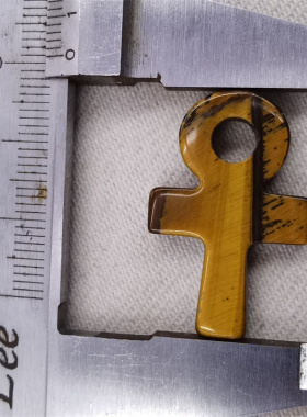 欧美水晶安卡十字架项链饰品配件