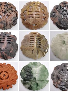 仿古雕刻宫廷复古镂空吊坠饰品