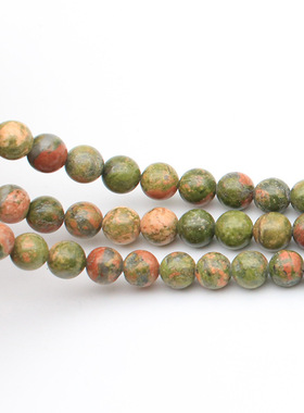 diy天然散珠饰品半宝石项链