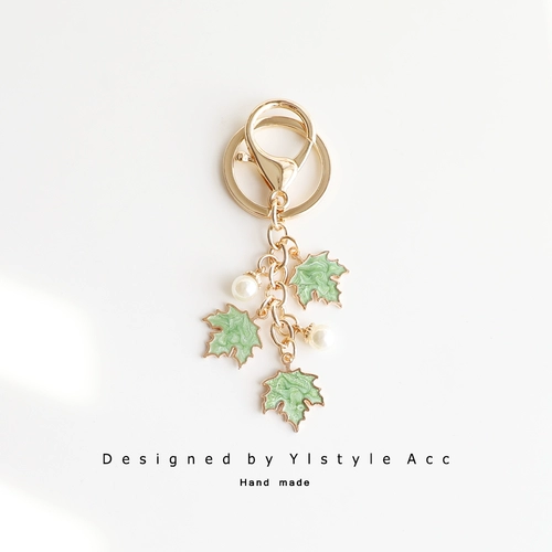 Кленовый лист, брелок, небольшая сумка, подвеска, аксессуар для влюбленных