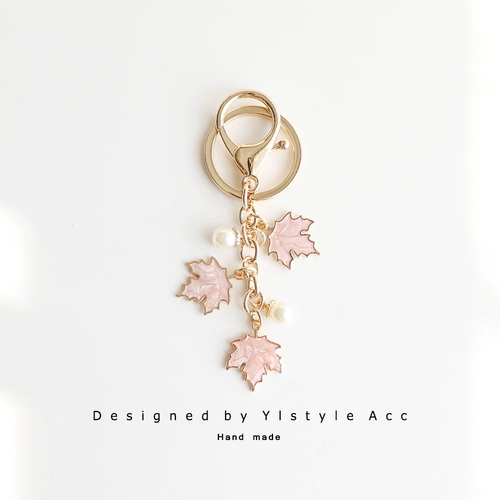 Кленовый лист, брелок, небольшая сумка, подвеска, аксессуар для влюбленных