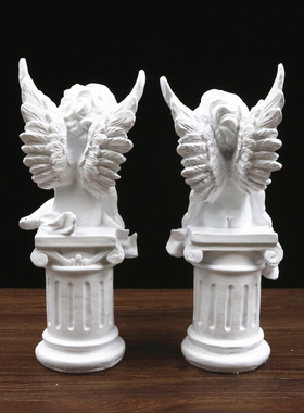 欧式风罗马柱家居客厅小孩摆件