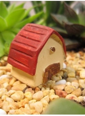 奶牛风车园艺微景观多肉小摆件