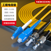 Norcredible Fiber Jumper SC-SC fiber optic line SC turn LC-FC-ST single-mode single core Telecommunications grade light one thousand wire extension cord tail fiber home finished double core 3M 5 10 10 30 50