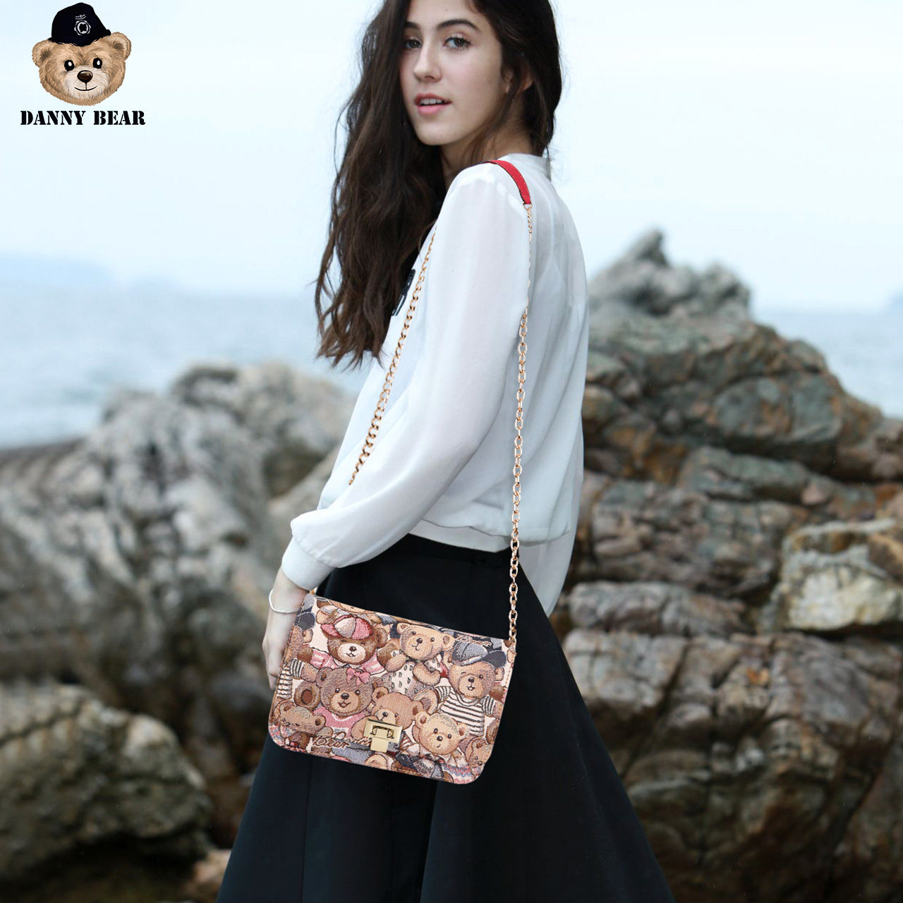  丹尼熊箱包女士包袋