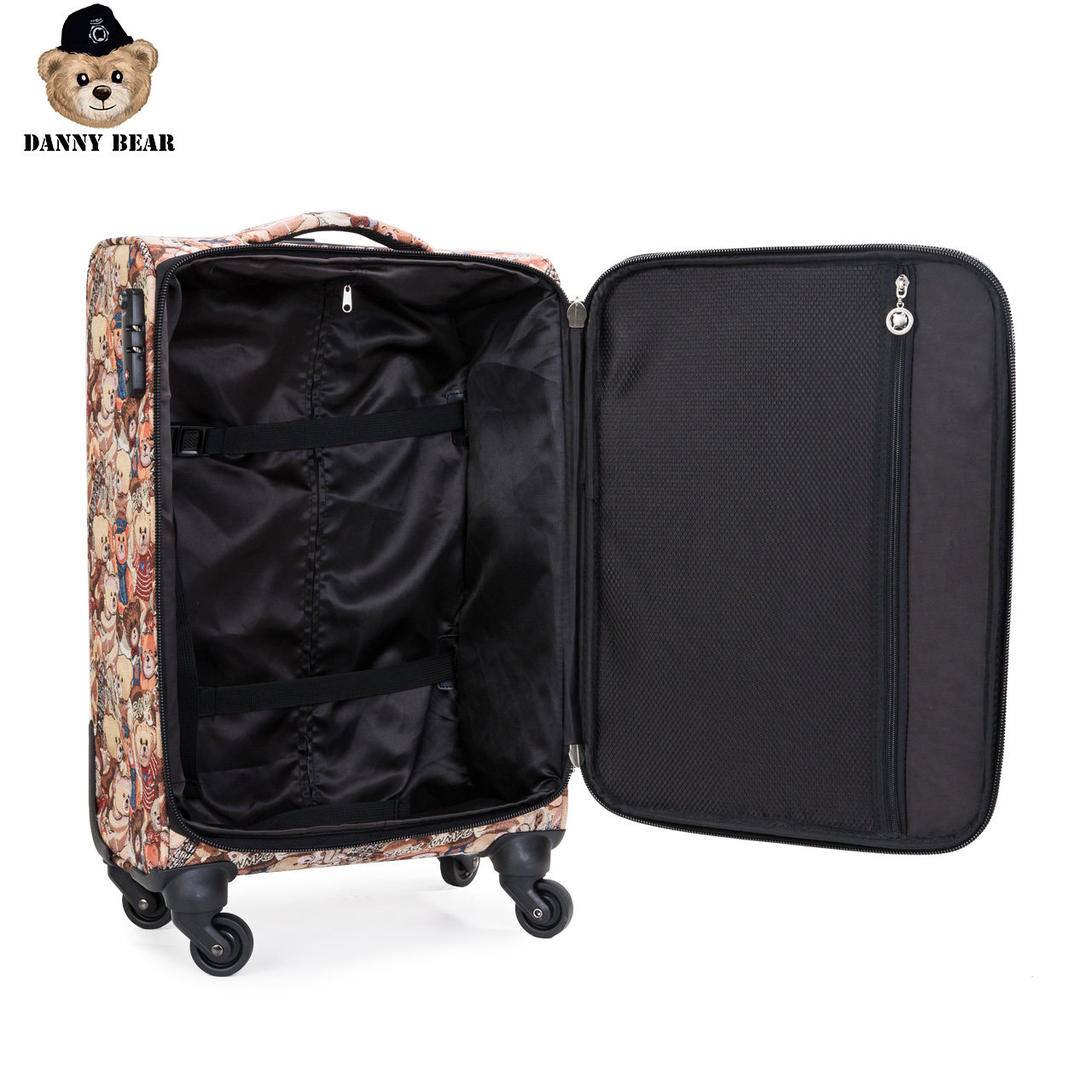 丹尼熊爱旅行万向轮20 /24寸登机箱 丹尼熊箱包旅行箱