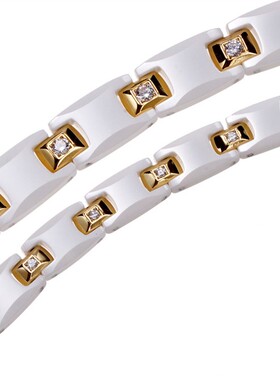 台湾正品koto精密陶瓷18k金手链