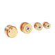 Knurled mold water stop plug copper plug water plunger waterway plug water transport plug head hexagon copper water plug water nozzle