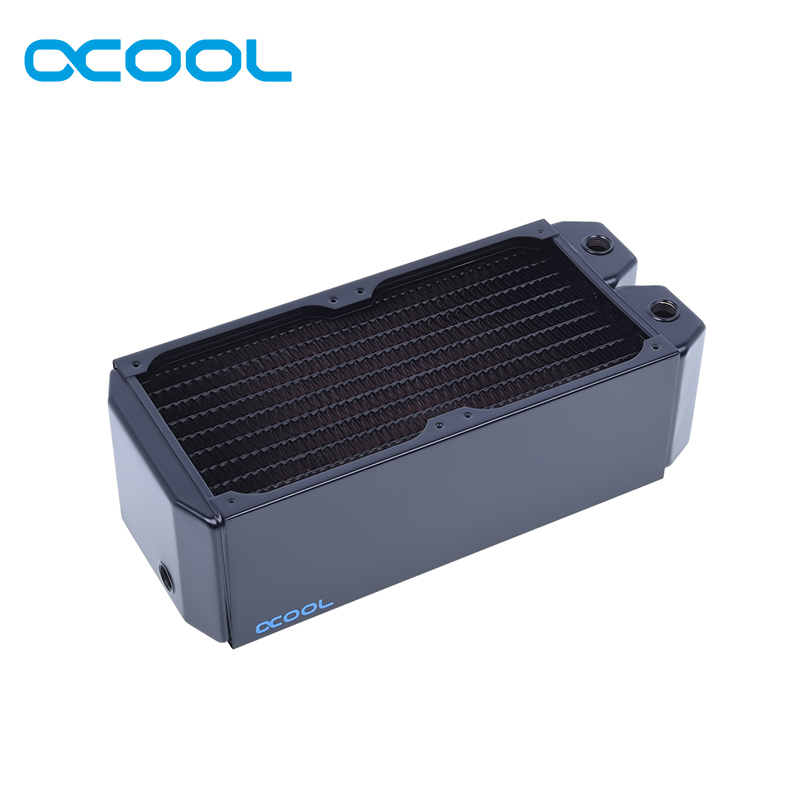 欧酷 全紫铜冷排散热器Alphacool Monsta 86厚120/240/360/480 - 图1