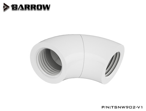 Barrow 双内牙 90度蛇形弯头 双内丝蛇弯 TSNW902-V1 缓弯 - 图1