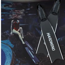 HARDWING FREE DIVING FEET FIN FREE DIVING 100% PURE CARBON FREE DIVING FOOT WEBBED MERMAID