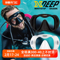 XDEEP Diving Mirror Large View Wide-angle Genders MASK Professional Scuba Diving Mask Equipped With Deep Diving Mask