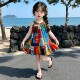ເດັກຍິງ Summer Bohemian Sleeveless ແບບຊົນເຜົ່າ Princess