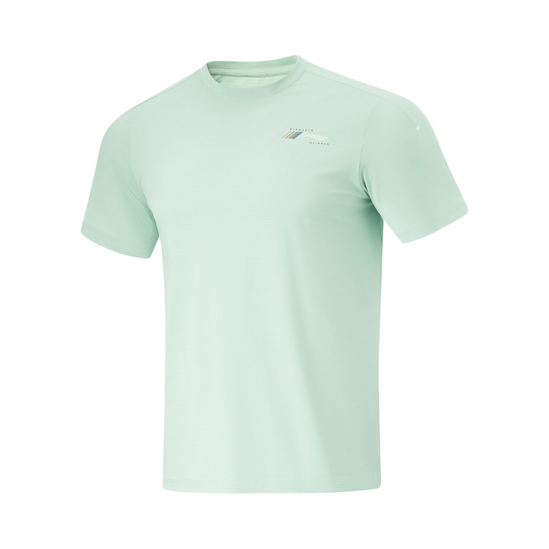 李宁短袖夏季男子健身系列舒适透气简约常规短袖T恤衫ATSU429-B品,淘宝优惠券,粉丝福利购,淘宝优惠卷