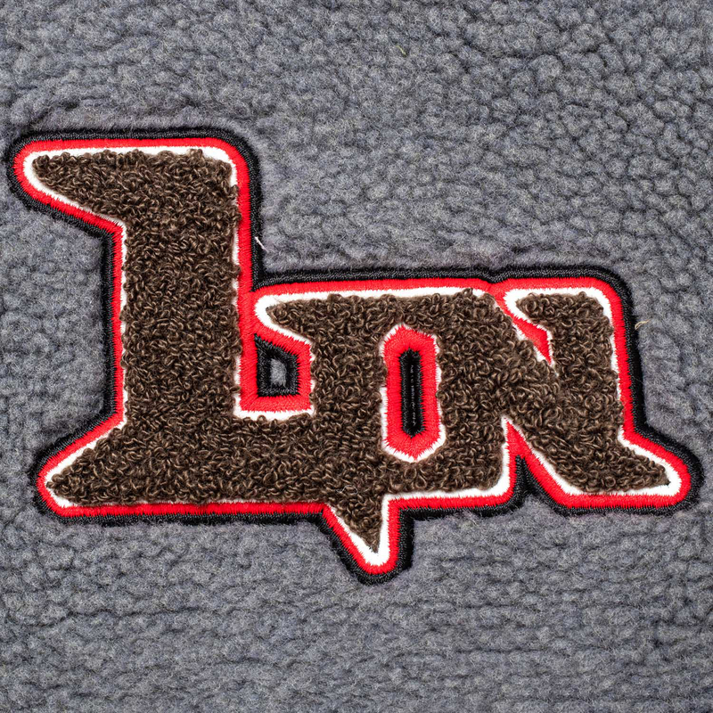 李宁运动生活系列男大童针织外套温暖舒适宽松立领运动服YFDU029 - 图3