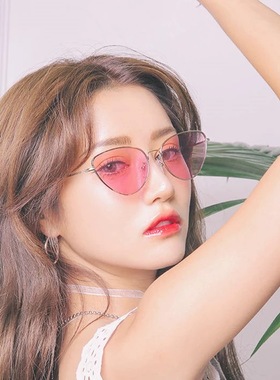 姜黄太阳镜2021ins同款欧美