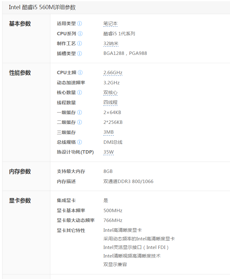 华硕联想THINKPAD惠普戴尔HM55A芯片组CPU升级i5-560m cpu升级 - 图1