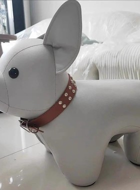 网红法斗狗凳摆件儿童矮凳暖房