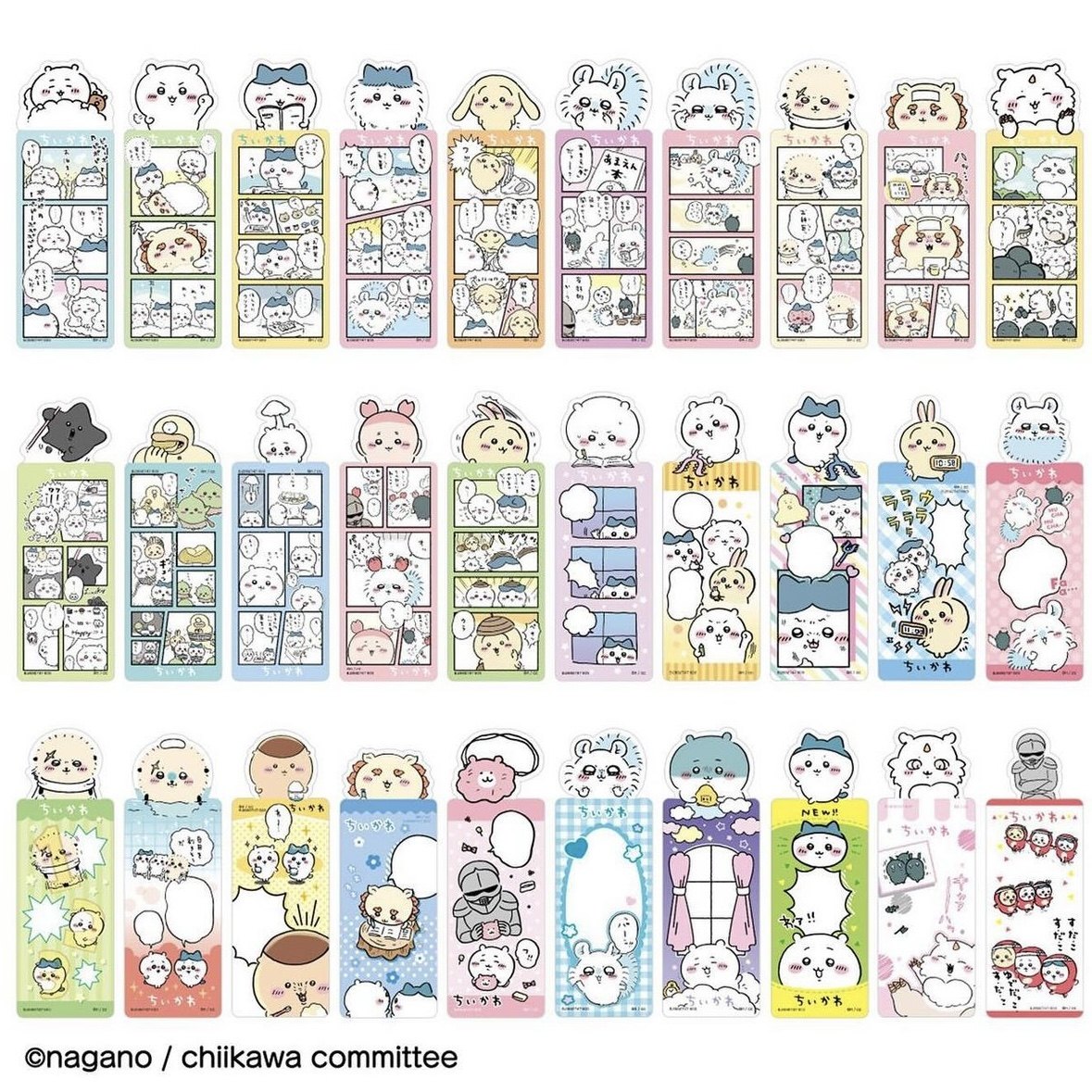 现货 日本万代正版吉伊卡哇chiikawa透明书签透卡盲袋第二弹 三弹,淘宝优惠券,粉丝福利购,淘宝优惠卷