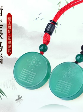 五行属木的饰品缺木补木吊坠