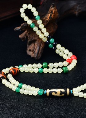 玛瑙天珠吊坠五行缺货缺金补金