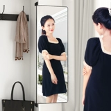 Встроенное зеркало гардероба на плоской двери, весь тело дома, нажмите скрытое складное вращение, вращающее телескопическое испытательное зеркало