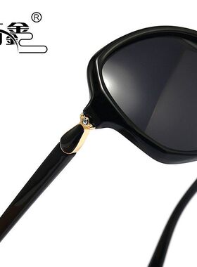 时尚韩版太阳镜女士渐进偏光墨镜