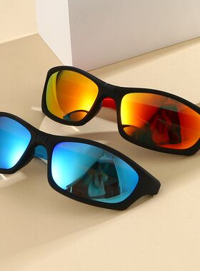 新款户外偏光折叠太阳眼镜男士