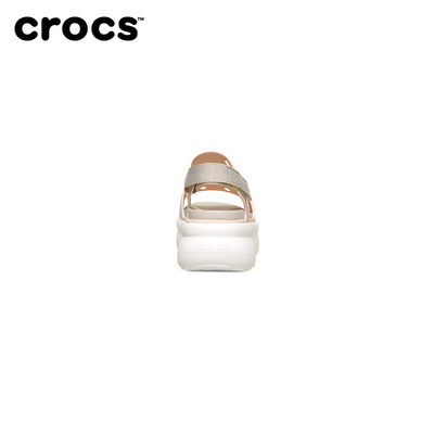 Crocs卡骆驰细闪嗖酷凉鞋户外厚底增高凉拖鞋女鞋|213287